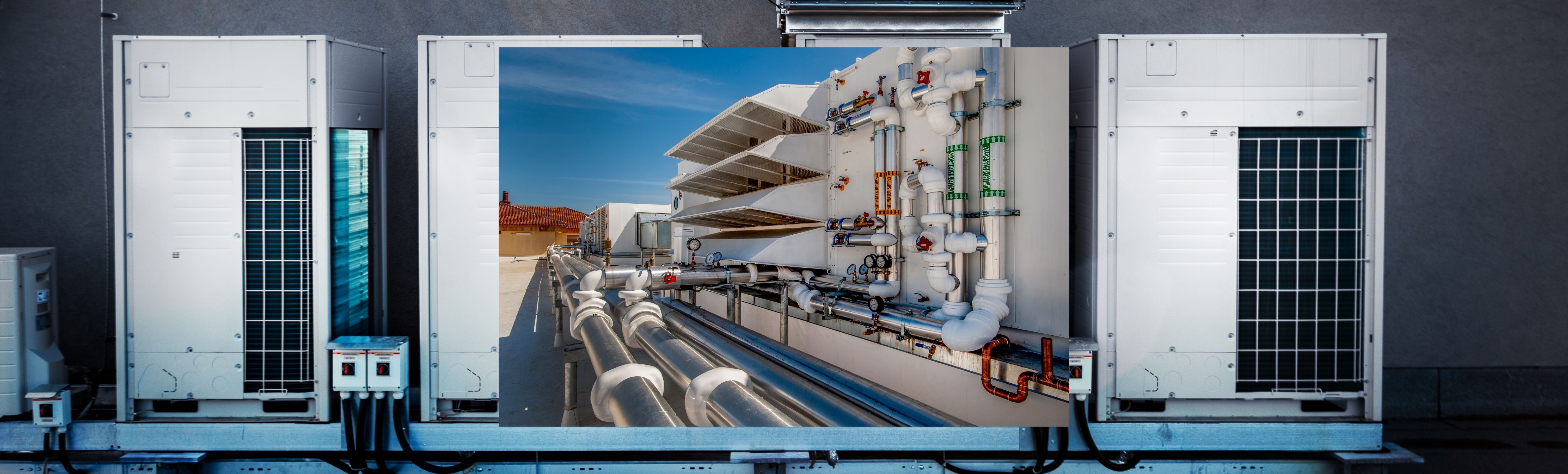 HVAC installation scene